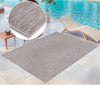Covor Kian crem cu tesatura plata potrivit si la exterior 160x230 cm - LunaHome.ro