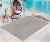 Covor Kian crem cu tesatura plata potrivit si la exterior 160x230 cm - LunaHome.ro