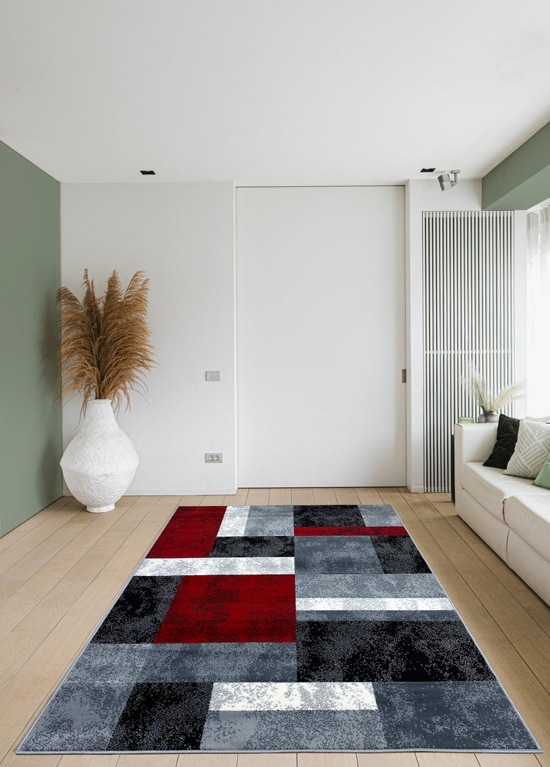 Covor Lenn cu design geometric modern 160x230 cm - LunaHome.ro
