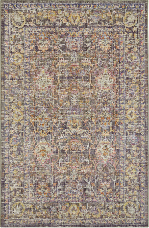 Covor Luxor cu fire scurte de interior si exterior gri 230x340 cm