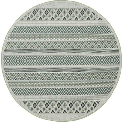 Covor Machka de interior si exterior cu model geometric țesut 160 cm - LunaHome.ro