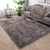 Covor Micro Shaggy pufos pestriț gri-maro 190x280 cm - LunaHome.ro