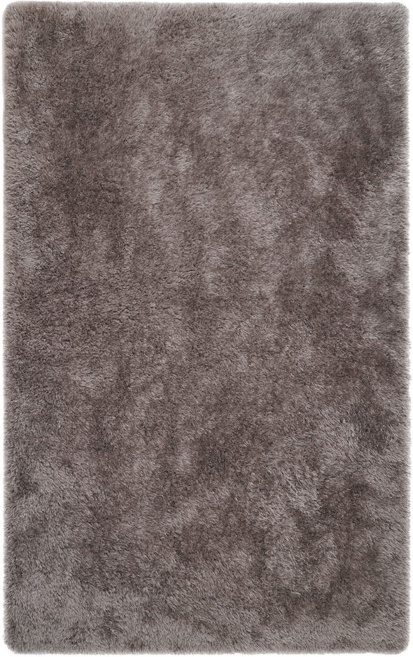 Covor Micro Shaggy pufos pestriț gri-maro 190x280 cm - LunaHome.ro