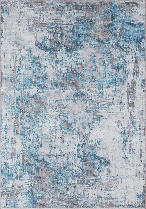 Covor Mullenen albastru cu țesătură plată 160x230 cm - LunaHome.ro