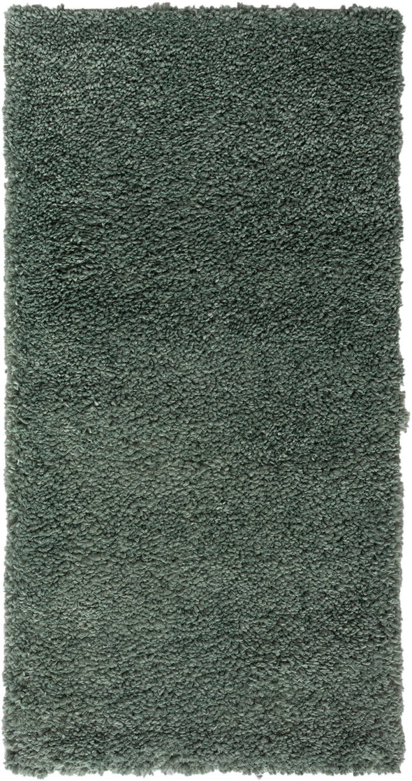 Covor MyShaggy foarte moale si pufos verde 70x140 cm - LunaHome.ro