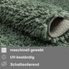 Covor MyShaggy foarte moale si pufos verde 70x140 cm - LunaHome.ro