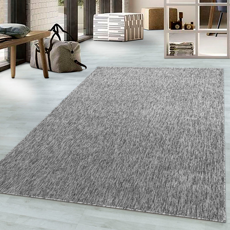 Covor Nizza cu fire scurte gri model pestriț, 60x100 cm - LunaHome.ro