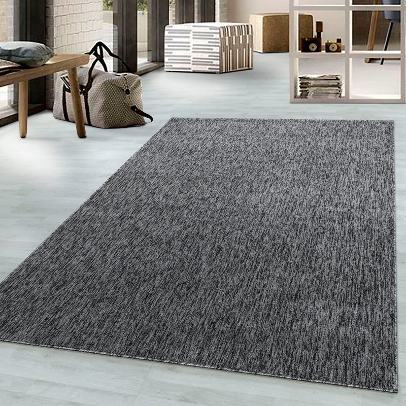Covor Nizza cu fire scurte gri model pestriț, 60x90 cm - LunaHome.ro