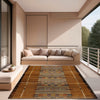 Covor Outdoor-Africa 38 pentru interior si exterior auriu 60x100 cm