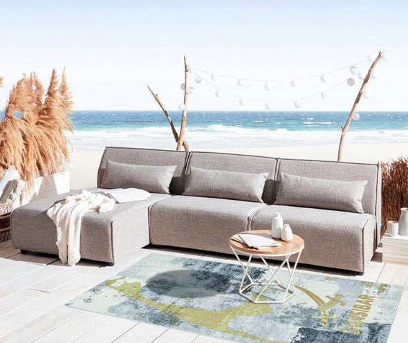 Covor Rantum Zanzibar potrivit la interior si exterior 80x165 cm - LunaHome.ro