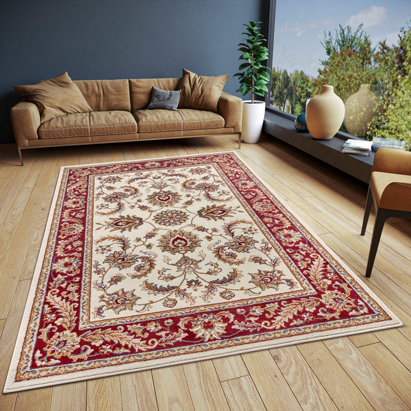 Covor Reni cu design oriental clasic cu fire scurte 80x120 cm - LunaHome.ro