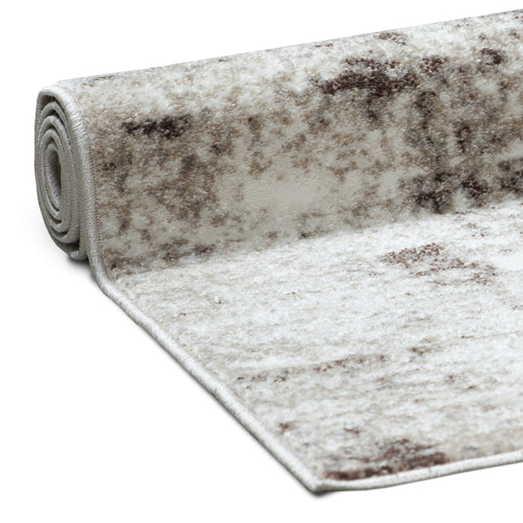 Covor Salsa cu aspect vintage maro, model modern 80x150 cm - LunaHome.ro