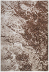 Covor Saniel cu fire scurte, aspect de marmura maro 160x230 cm - LunaHome.ro