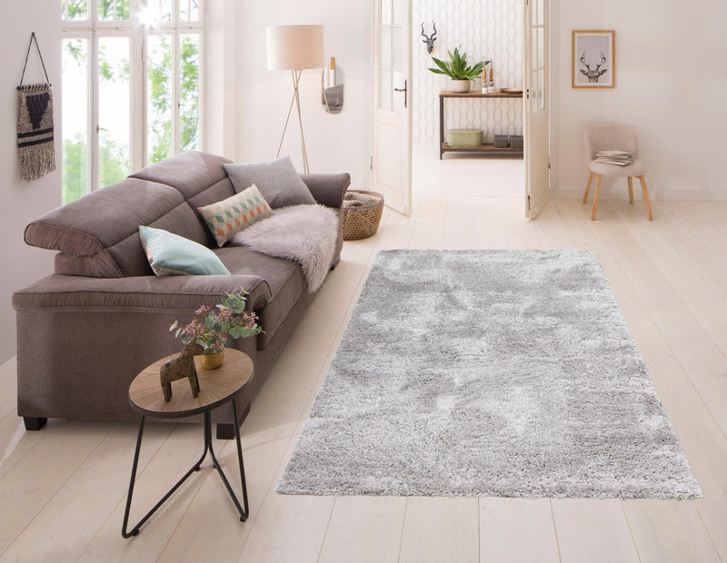 Covor Shaggy Boldo, gri deschis foarte moale si pufos, 200x290 cm - LunaHome.ro