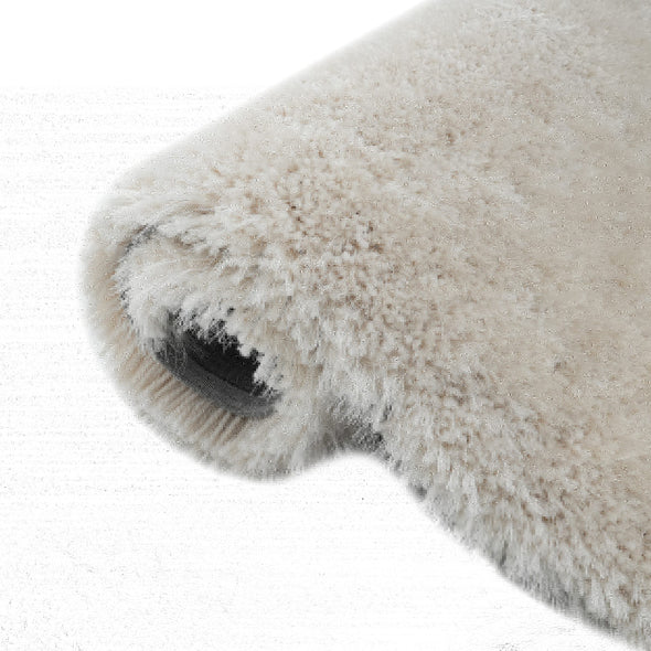 Covor Shaggy Micro exclusiv foarte gros si pufos crem 300x400 cm