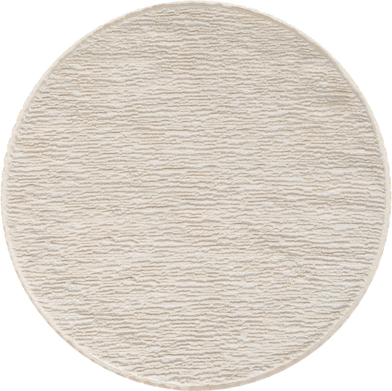 Covor Shaggy Moroccan Pureness rotund, moale si pufos, 140 cm diametru - LunaHome.ro