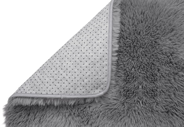 Covor Shaggy Silky foarte moale și pufos gri 160x220 cm - LunaHome.ro
