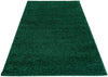 Covor Shaggy Viva verde inchis, moale si pufos, 200x200 cm - LunaHome.ro