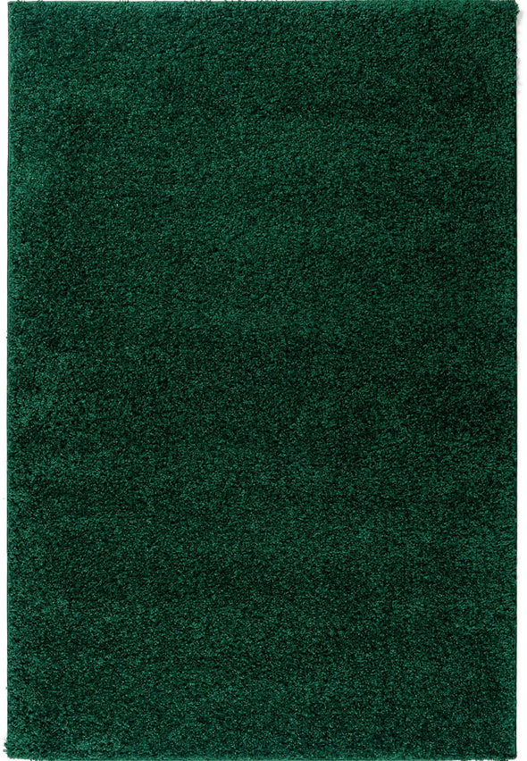 Covor Shaggy Viva verde inchis, moale si pufos, 200x200 cm - LunaHome.ro