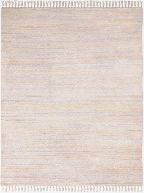Covor Sharon din bumbac țesut manual crem-alb 120x170 cm - LunaHome.ro