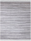 Covor Sharon din bumbac țesut manual gri-alb 60x110 cm - LunaHome.ro