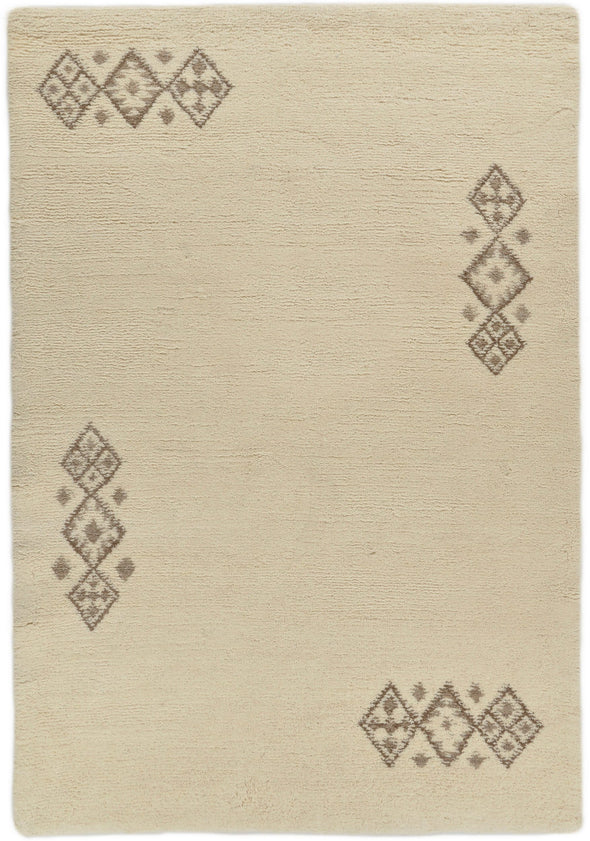 Covor Taza Royal din lână pură legat manual berber, 170x240 cm - LunaHome.ro
