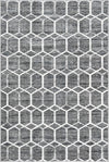 Covor Titan Trellis cu model geometric gri 183x274 cm