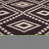Covor Toronto pentru interior si exterior maro 80x150 cm - LunaHome.ro
