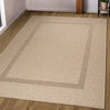 Covor Venice cu tesatura plata, aspect de sisal, bej 120x170 cm - LunaHome.ro