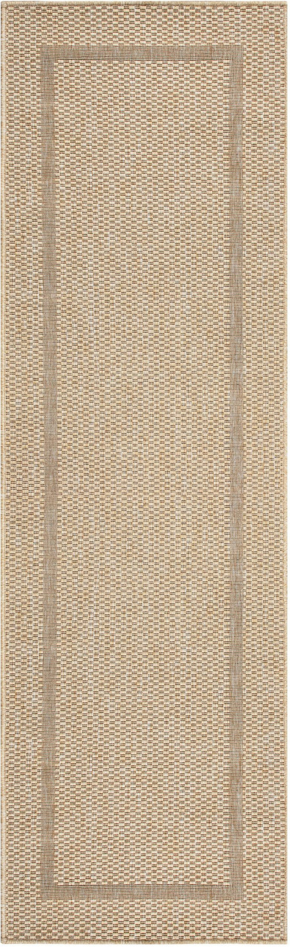 Covor Venice cu tesatura plata, aspect de sisal, bej 80x250 cm - LunaHome.ro