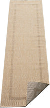 Covor Venice cu tesatura plata, aspect de sisal, bej 80x250 cm - LunaHome.ro