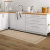 Covor Venice cu tesatura plata, aspect de sisal, bej 80x250 cm - LunaHome.ro