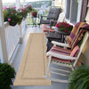 Covor Venice cu tesatura plata, aspect de sisal, bej 80x250 cm - LunaHome.ro