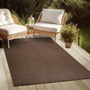 Covor Venice cu tesatura plata, aspect de sisal maro 60x110 cm - LunaHome.ro
