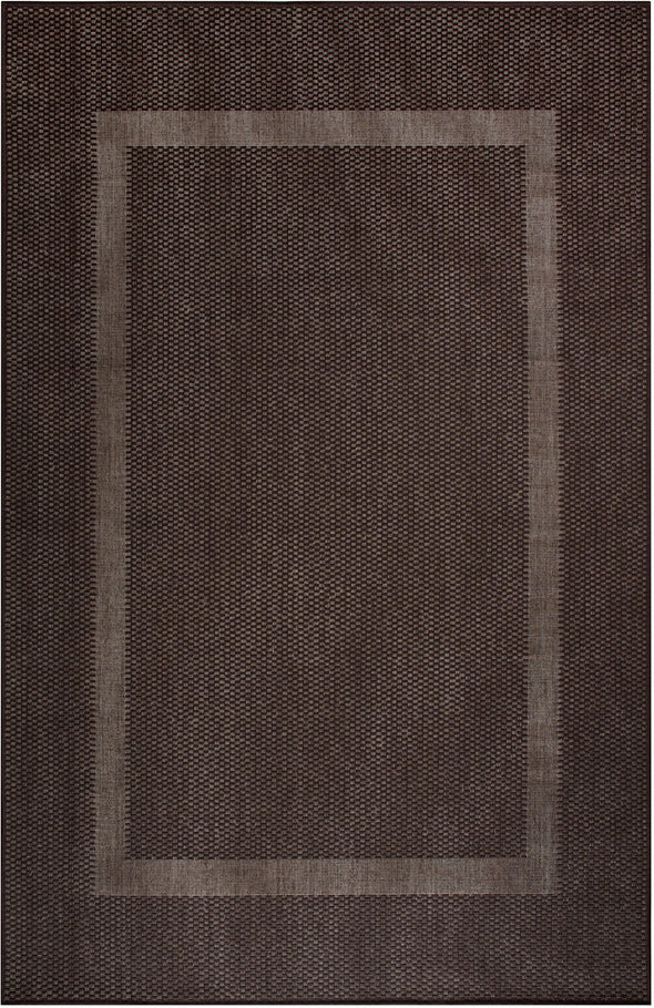 Covor Venice cu tesatura plata, aspect de sisal maro 80x150 cm - LunaHome.ro