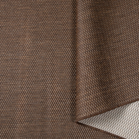 Covor Venice cu tesatura plata, aspect de sisal maro 60x110 cm - LunaHome.ro