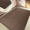 Covor Venice cu tesatura plata, aspect de sisal maro 60x110 cm - LunaHome.ro