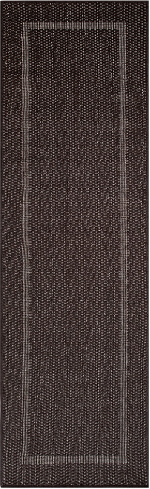 Covor Venice cu tesatura plata, aspect de sisal maro 80x250 cm - LunaHome.ro