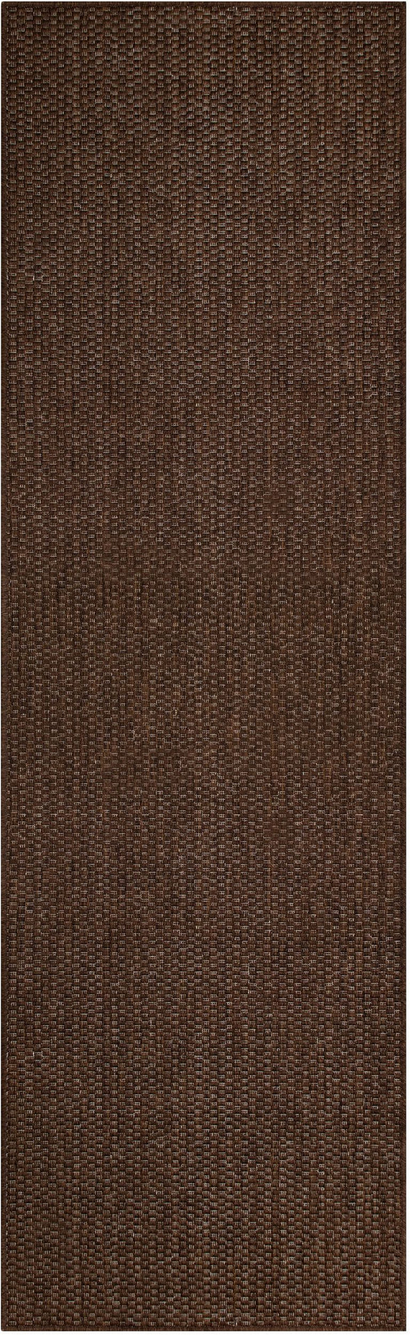 Covor Venice cu tesatura plata, aspect de sisal maro 80x250 cm - LunaHome.ro