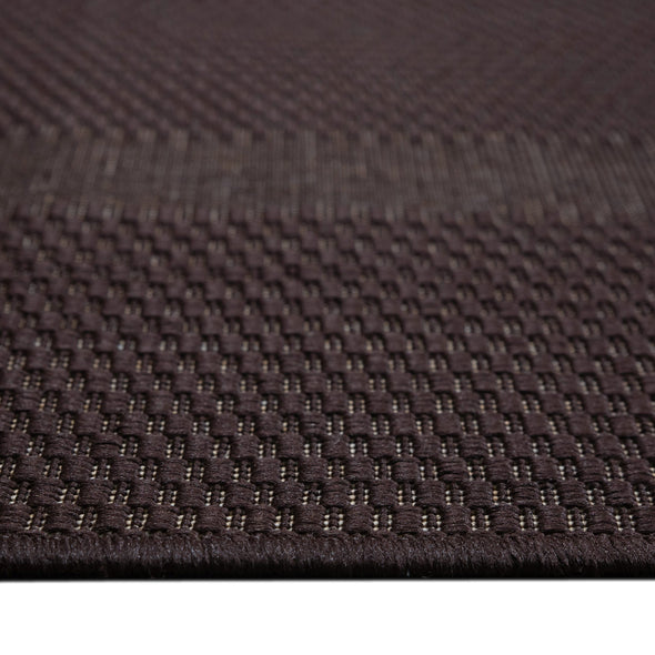 Covor Venice cu tesatura plata, aspect de sisal maro 80x250 cm - LunaHome.ro
