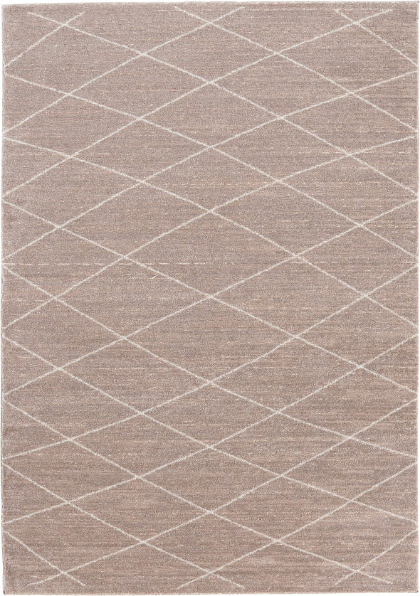 Covor »Aliza« cu fir scurt usor de intretinut culoare nisip 60x90 cm - LunaHome.ro