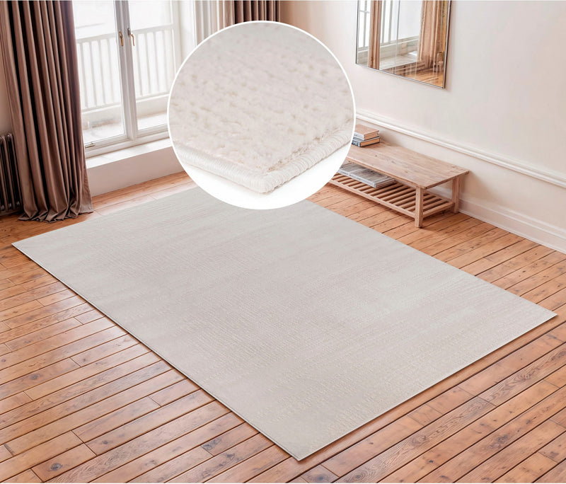 Covor »Ariano« cu model vintage 3D, aspect modern crem 160x230 cm - LunaHome.ro