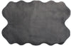 Covor »Balu« cu textura de blana de iepure antracit 120x180 cm - LunaHome.ro