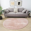 Covor »Balu« cu textura de blana de iepure roz 120x180 cm - LunaHome.ro