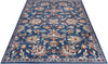 Covor »Caracci« cu design oriental albastru, fire scurte, 80x120 cm - LunaHome.ro