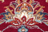 Covor »Caracci« cu design oriental roșu, fire scurte, 140x200 cm - LunaHome.ro
