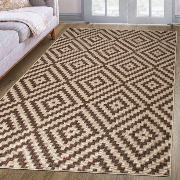 Covor Cordoba de interior si exterior bej 200x290 cm - LunaHome.ro