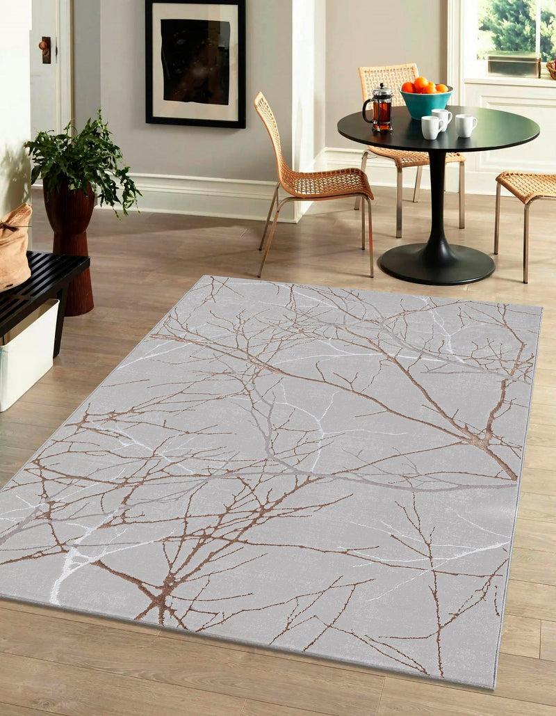 Covor »Creation 50055« cu model 3D, elegant, gri 120x170 cm - LunaHome.ro