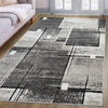 Covor Deblin cu fir scurt model geometric 60x90 cm - LunaHome.ro