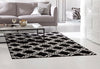 Covor Debora My Home cu model geometric negru 60x90 cm - LunaHome.ro